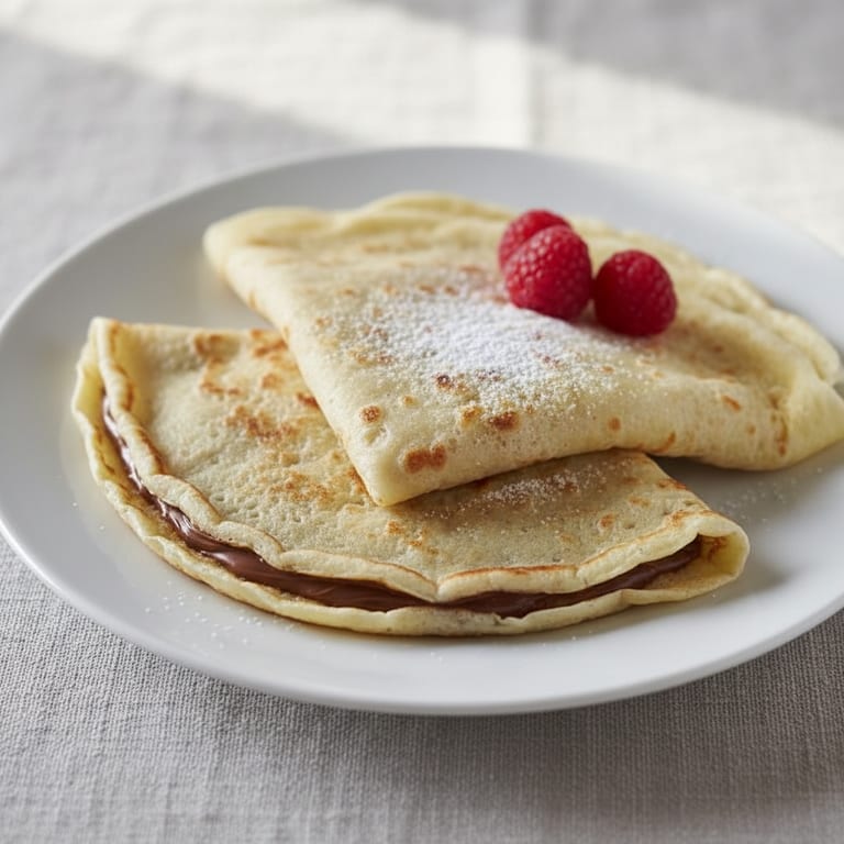 Sparkling Water Crêpe Batter