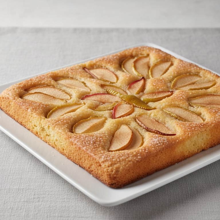Gâteau Anna (tendre biscuit aux pommes et poires)