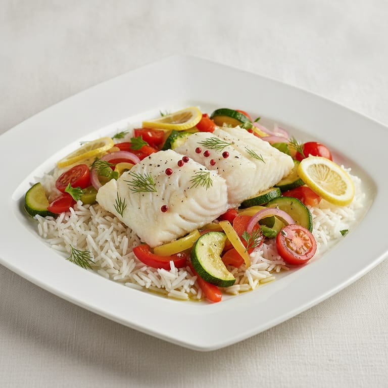 Papillotes de cabillaud