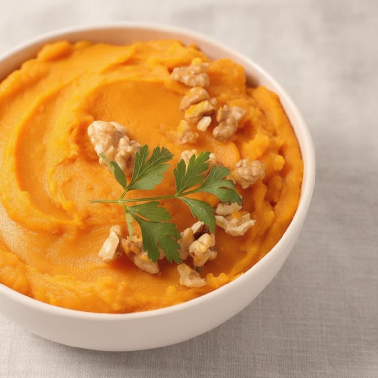 Purée de patates douces