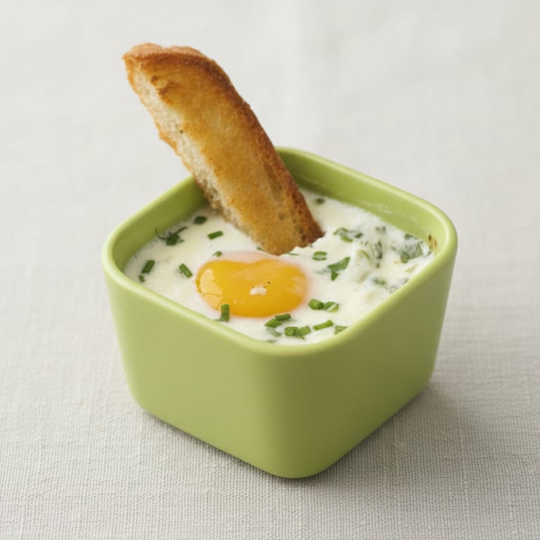 Oeuf cocotte (micro-ondes)