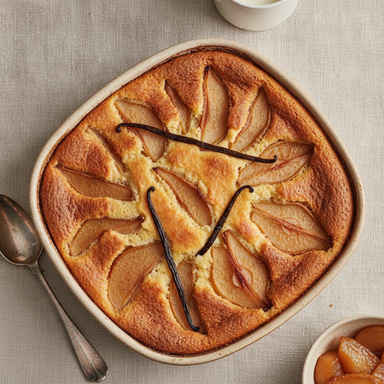 Flognarde (clafoutis auvergnat aux poires)