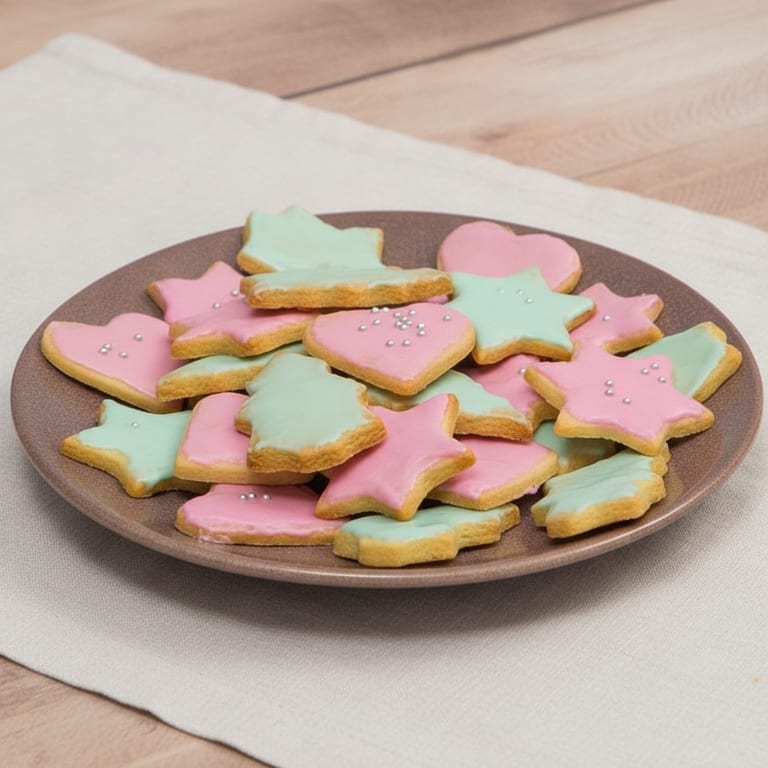 Petits sablés de Noël décorés