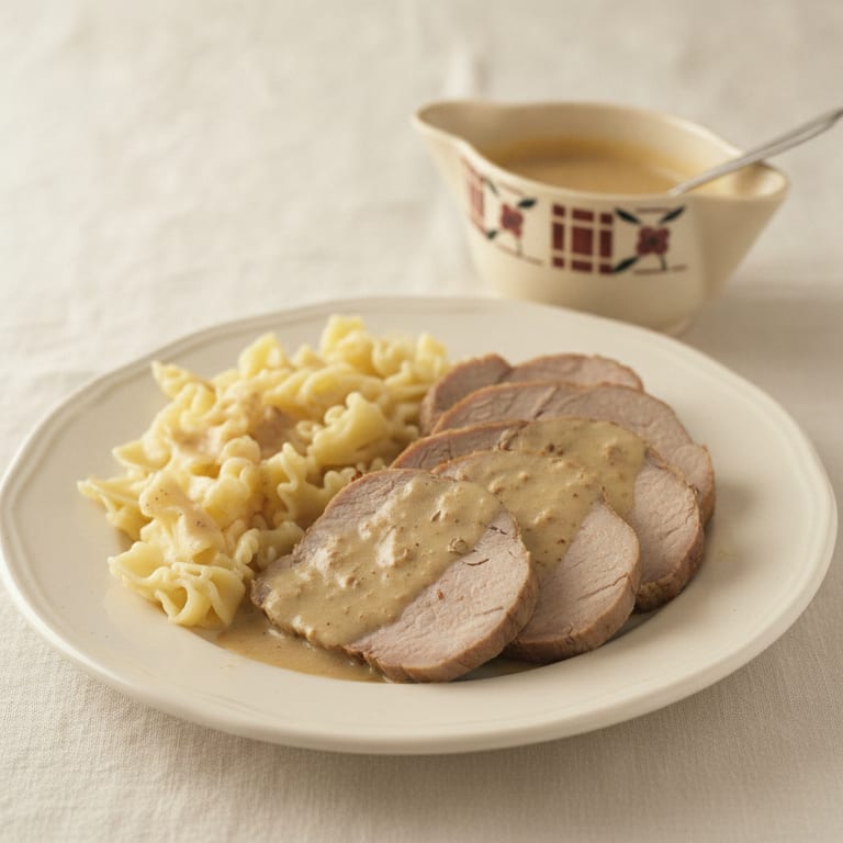 Porc suave aux épices douces de Lili
