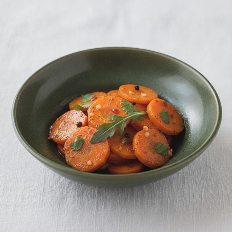 Carottes marinées