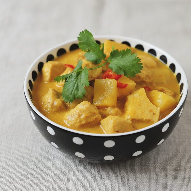 Poulet coco ananas
