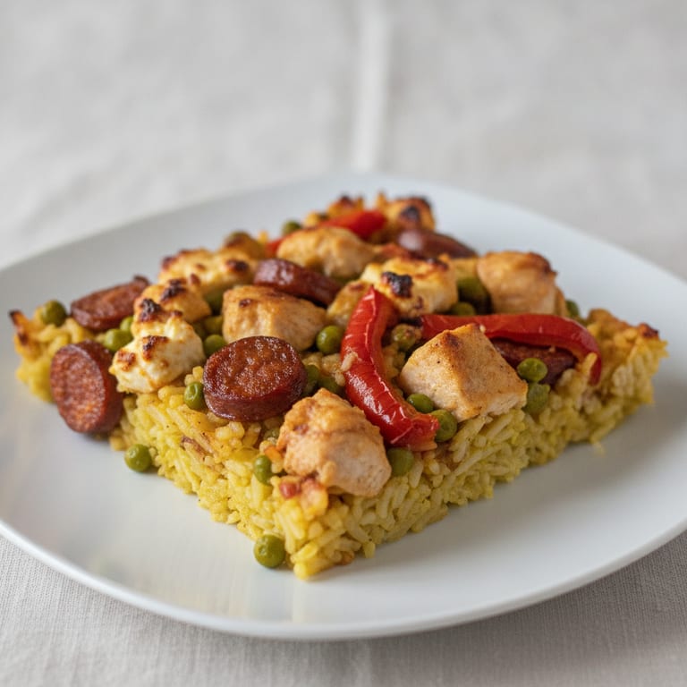 Riz espagnol au four (arroz al horno)