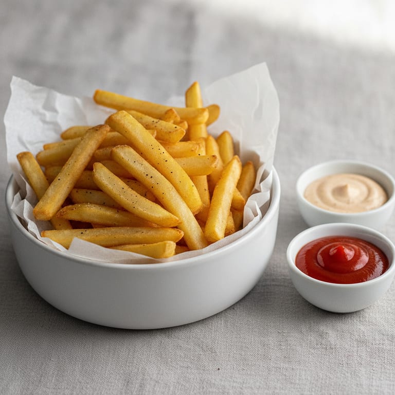 Frites au four maison