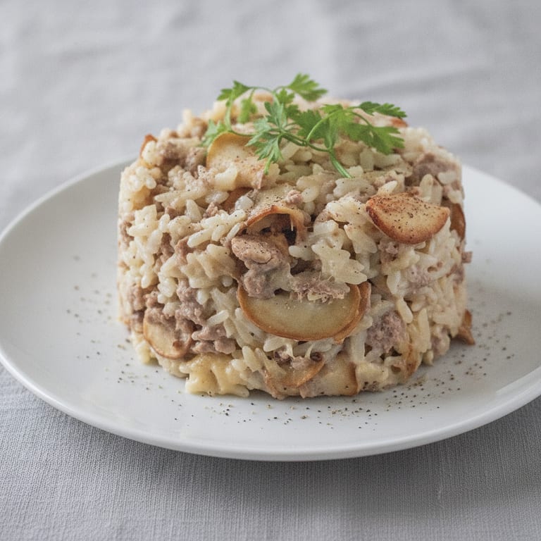 riz au... fonds de placards