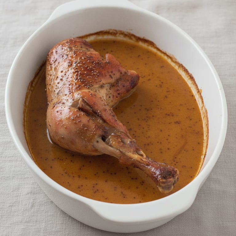 Cuisse de dinde au miel