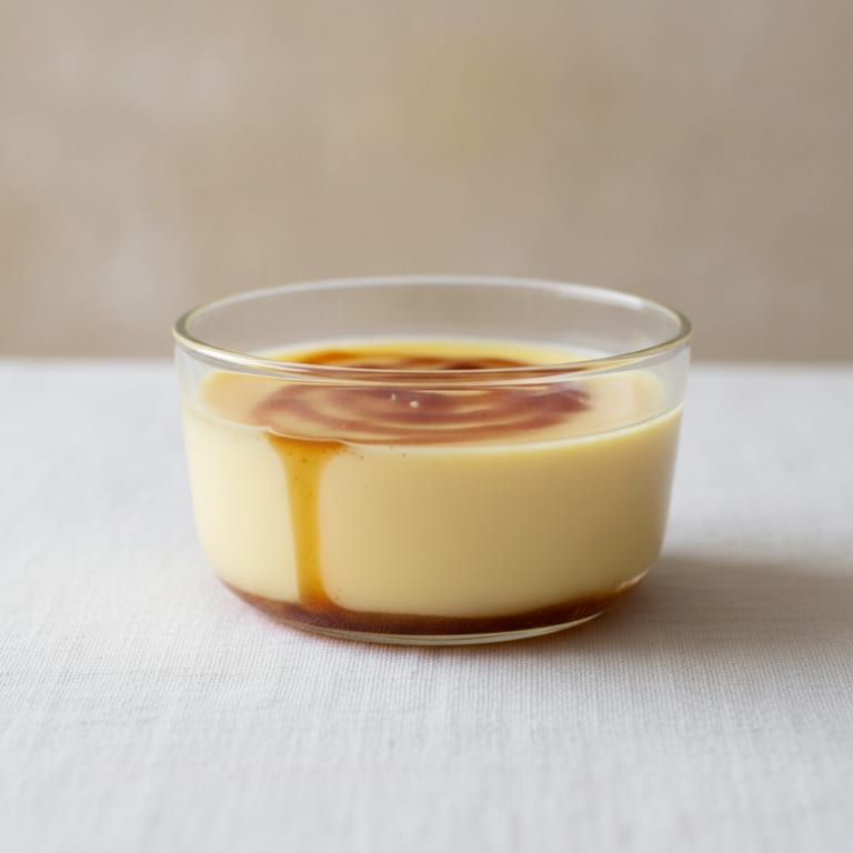 Flan au caramel traditionnel