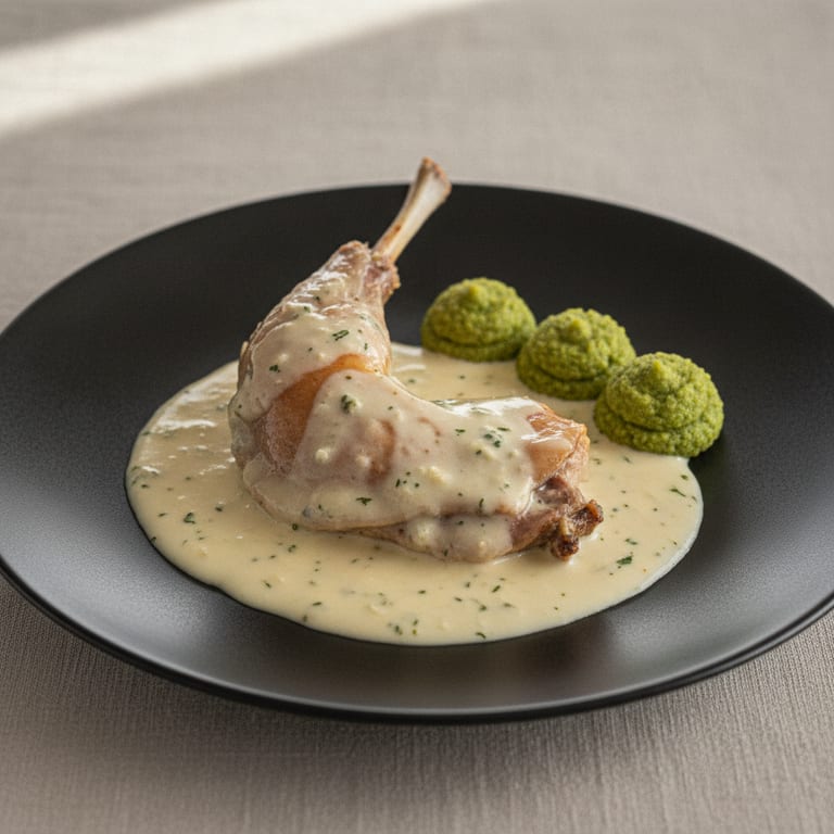 lapin au roquefort