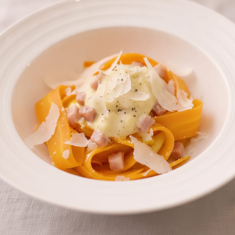 Carottes à la carbonara