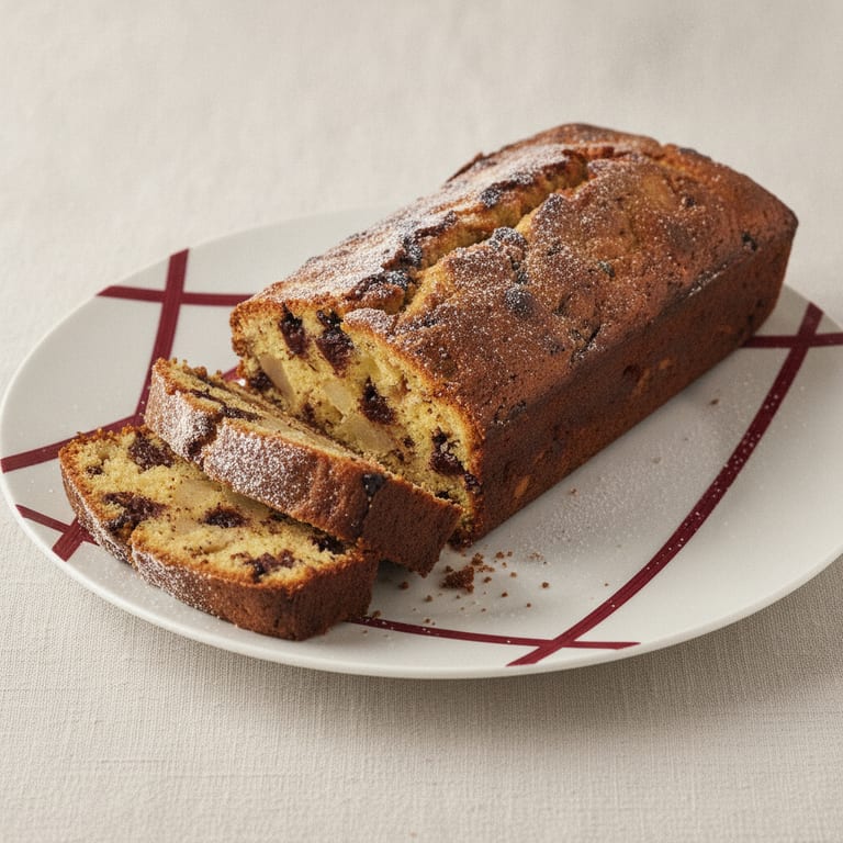 Cake au chocolat et aux poires