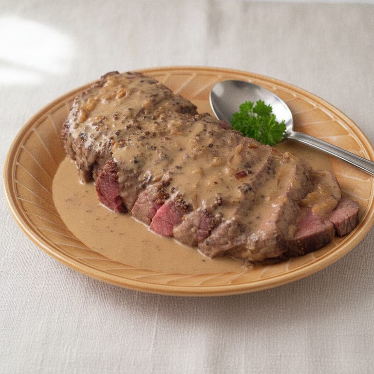 Rosbif au poivre