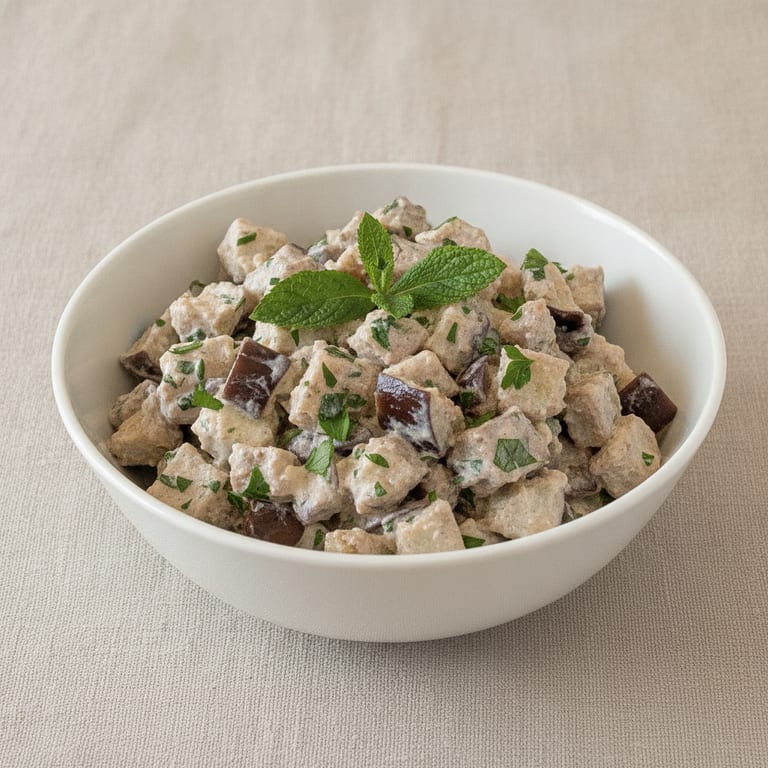 salade d'aubergines