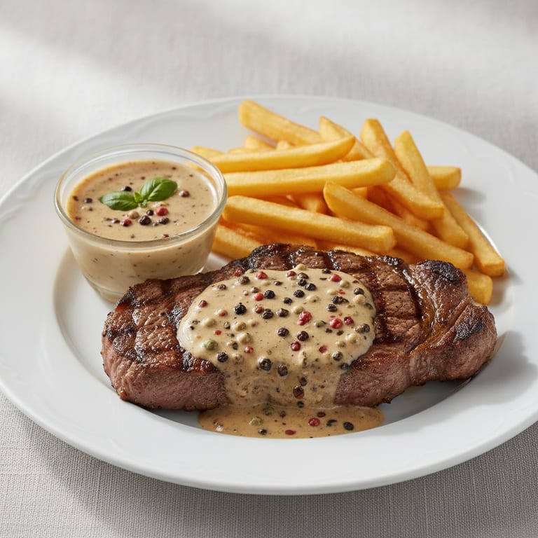 Sauce au poivre toute simple