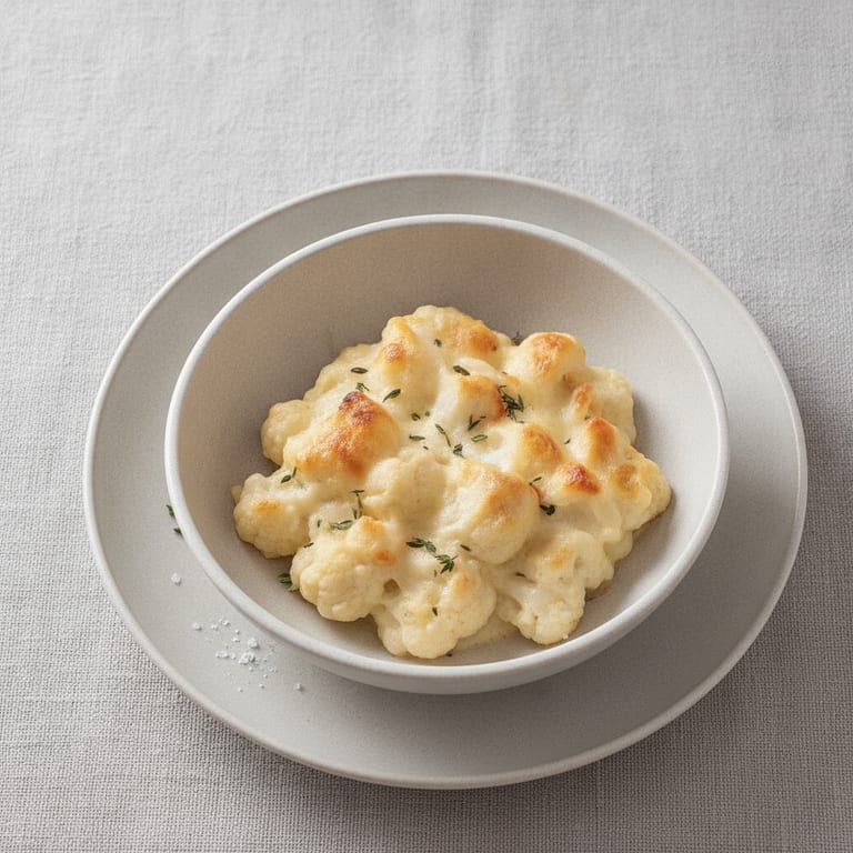 Gratin de chou-fleur léger