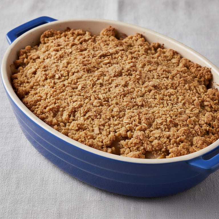 Pear crumble