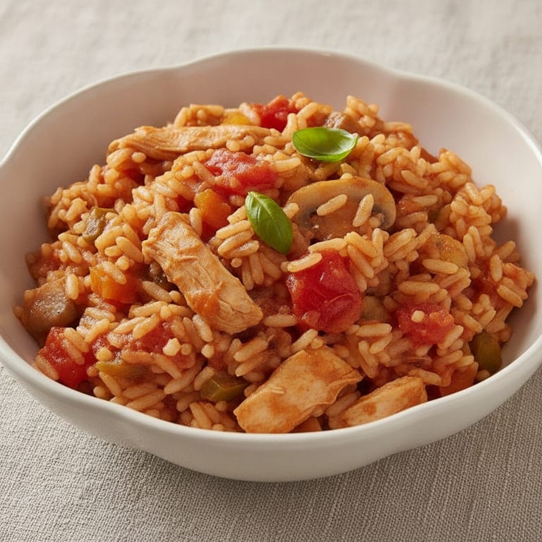 poulet à la tomate (reste de poulet)
