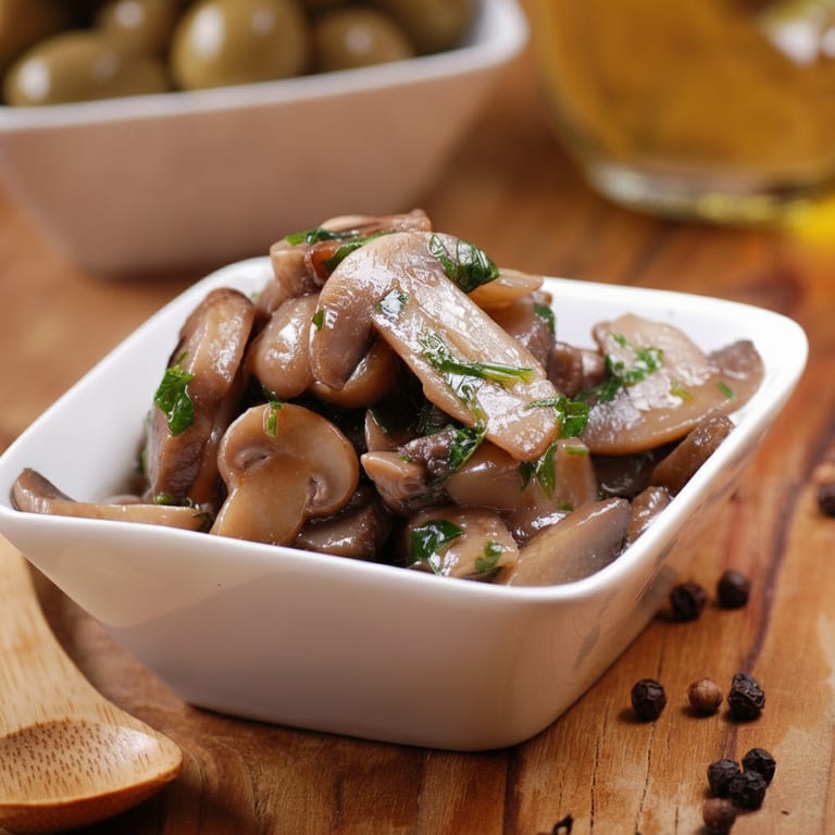 Champignons au cognac