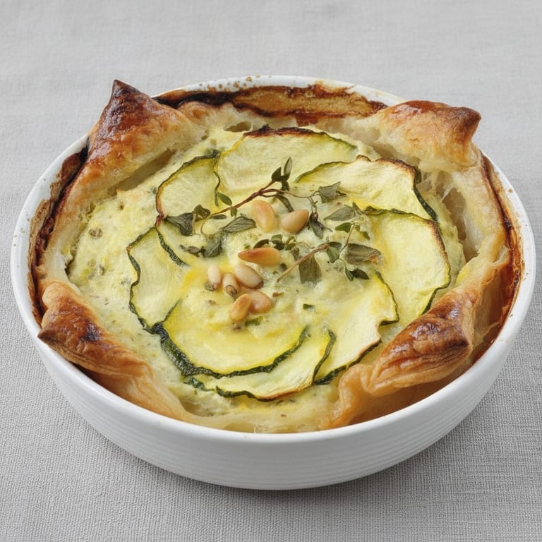Quiche aux courgettes