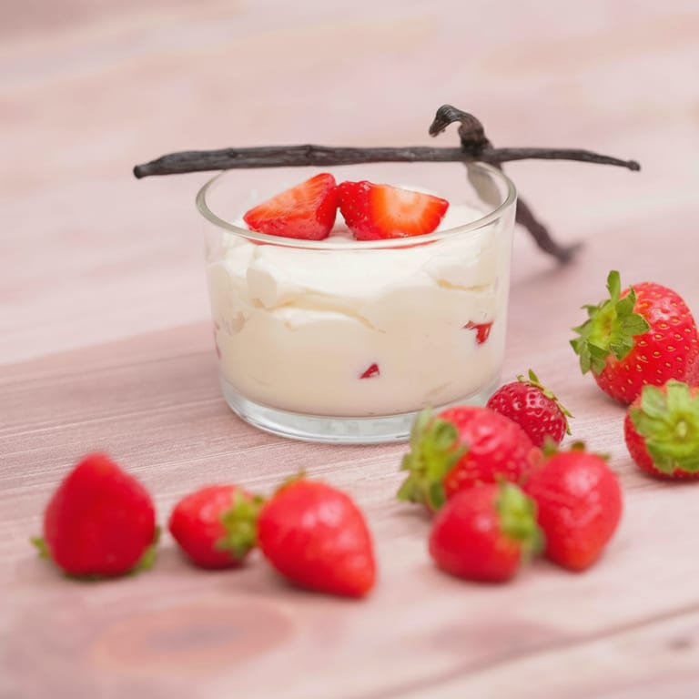 Fraises au mascarpone