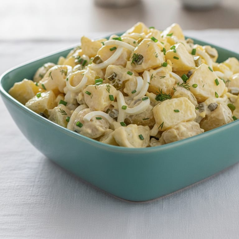 Salade froide aux pommes de terre