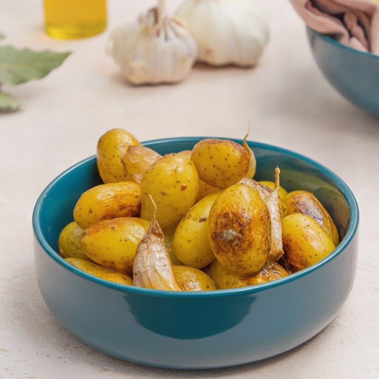 Garlic Baby Potatoes