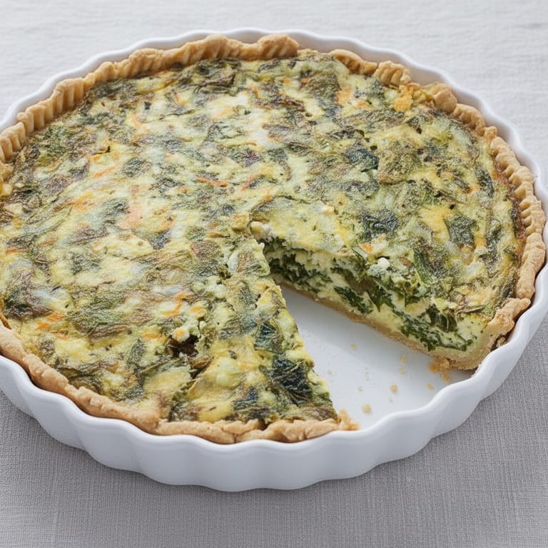 Quiche aux épinards