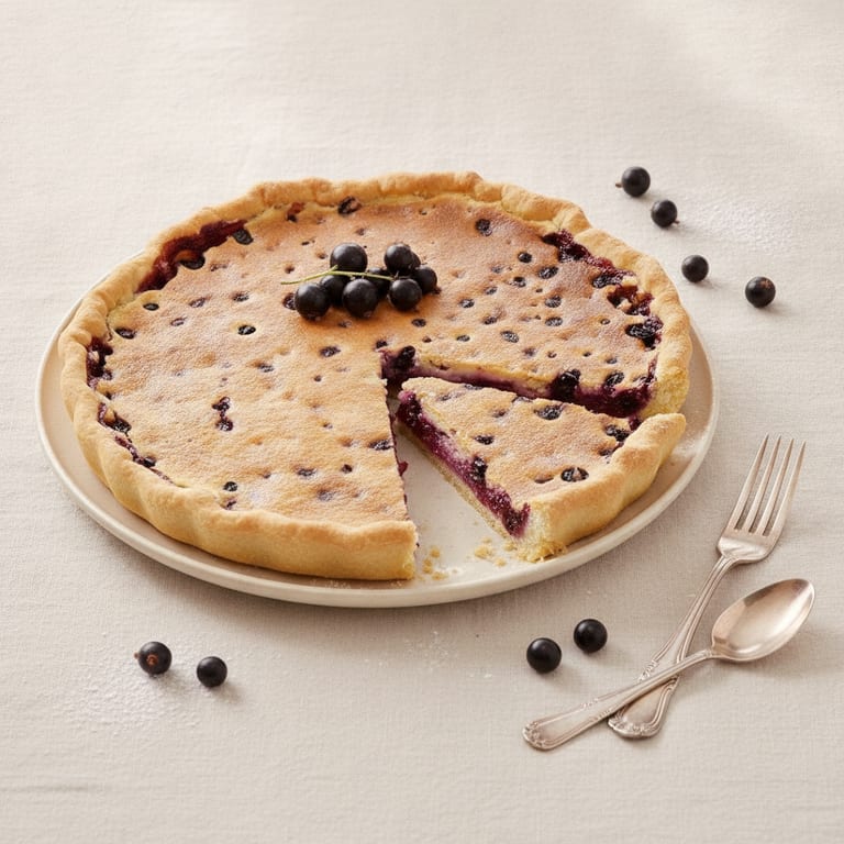 Tarte au cassis