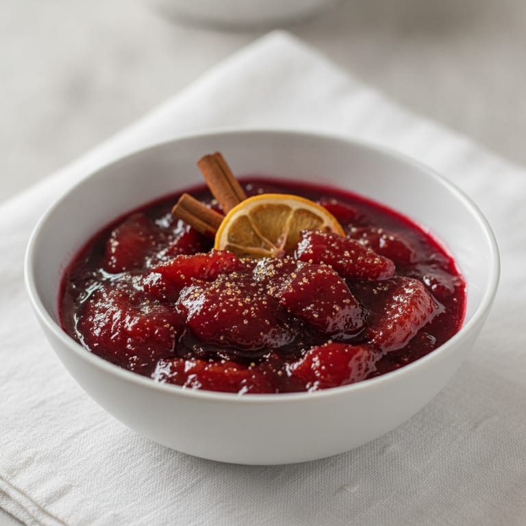 Confiture de prunes rouges
