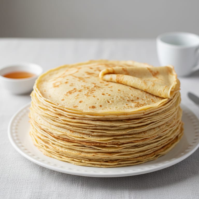 Crêpes sans farine (fécule de maïs)