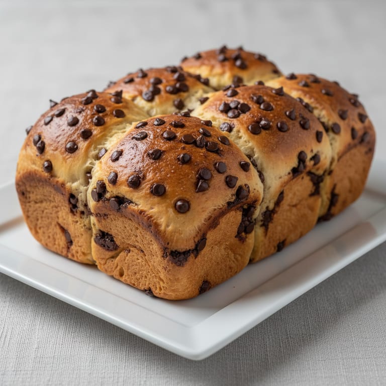 Brioche aux pépites de chocolat facile