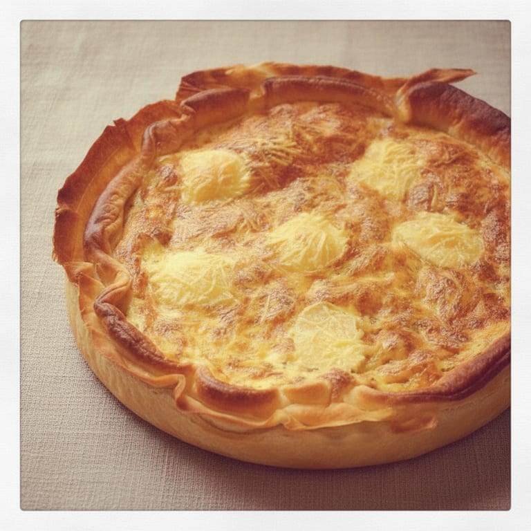 Tarte oignons-chèvre