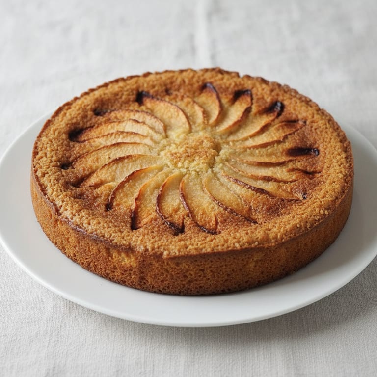 Gâteau aux pommes croustillant de maman