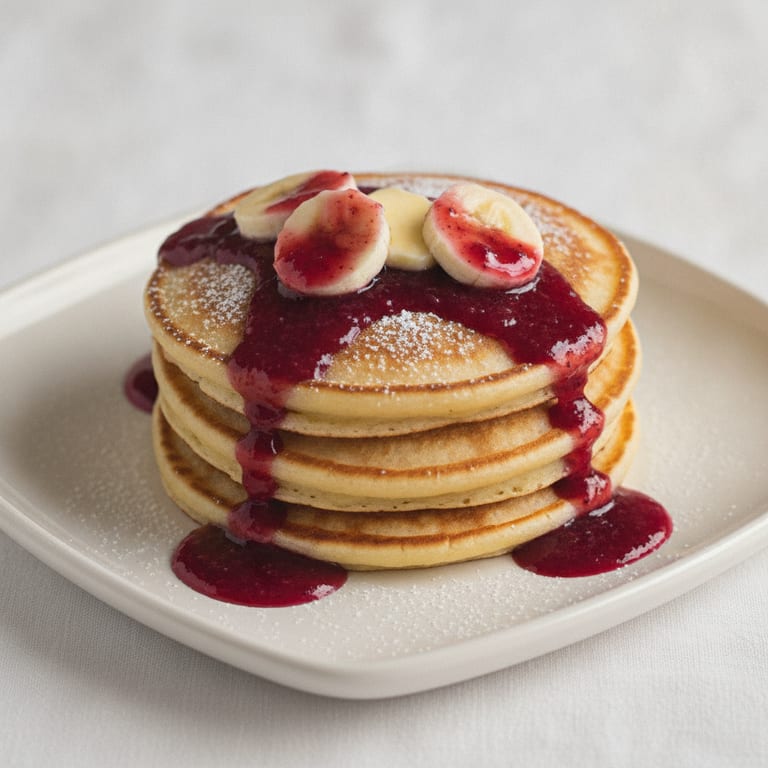Pancakes sans oeufs