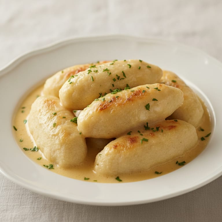 Quenelles à la semoule
