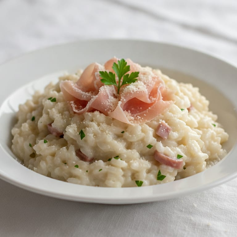 Parmesan and Ham Risotto
