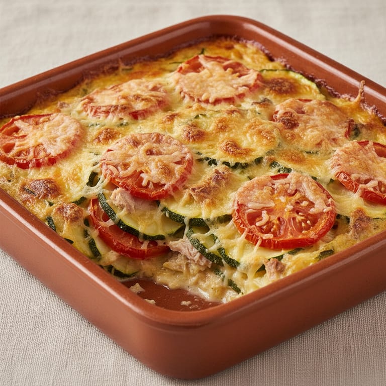 gratin thon courgette facile