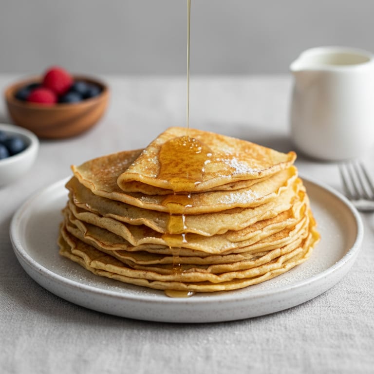 Pâte à crêpe avec du lait d'avoine