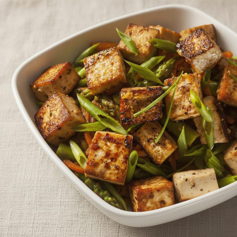 Tofu mariné