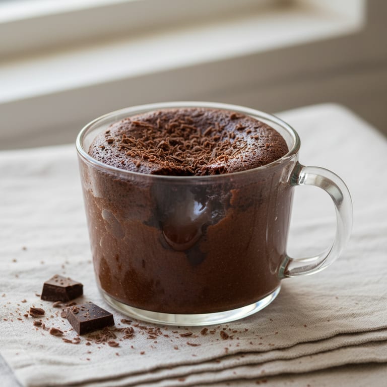 Molten Chocolate Mug Cake