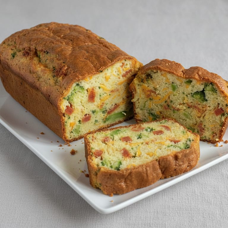 Cake brocoli chorizo