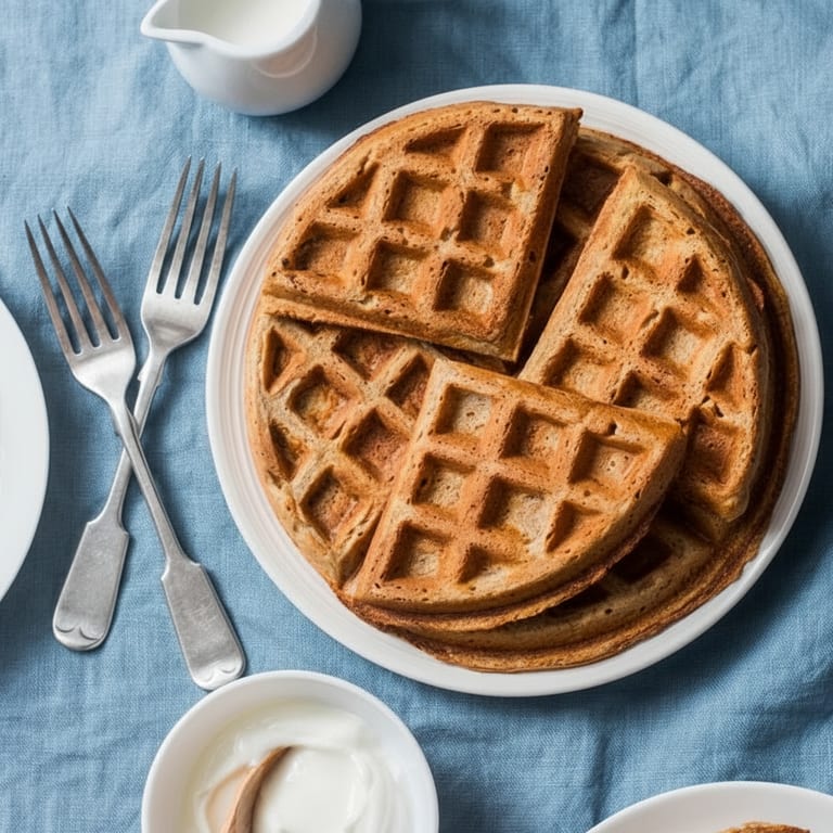 Gaufres sans gluten légères et croustillantes
