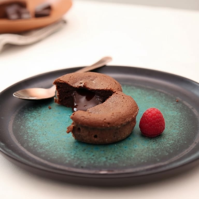 Coeur coulant au chocolat