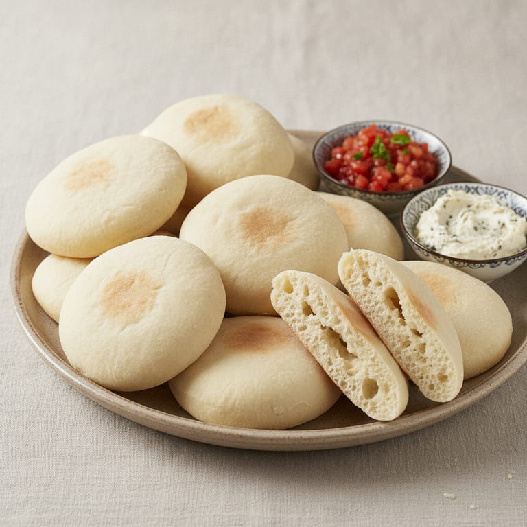 Batbout, petits pains marocains