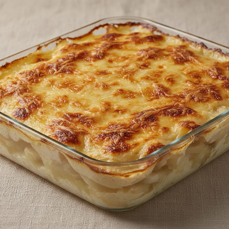 Choux rave en gratin