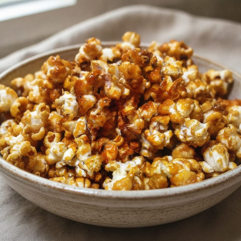 Pop-corn sucré à la poêle