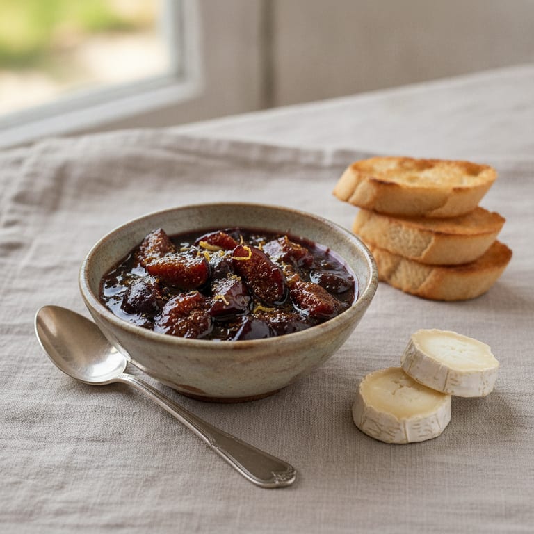 Confiture de figues aux prunes et aux 2 citrons